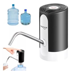 DISPENSER DE AGUA PARA BIDONES VONNE AUTOMÁTICO RECARGABLE – A BATERÍA