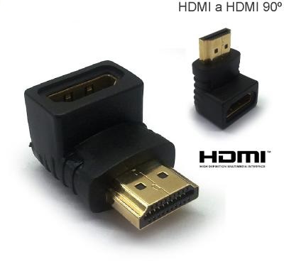 Adaptador 90 grados HDMI – Ideal para TV colgado en pared
