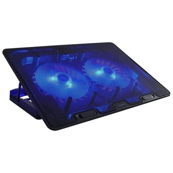 BASE NOTEBOOK DOBLE COOLER SEISA A9 CON LUCES