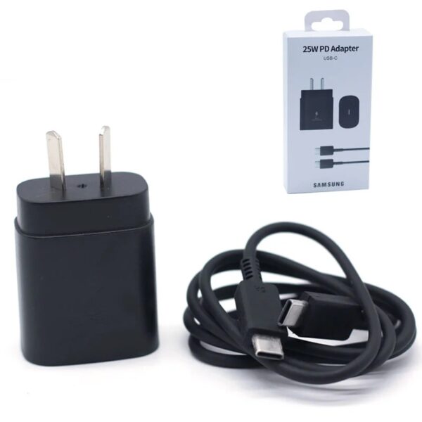 CARGADOR SAMSUNG PD25W TYPE C CON CABLE TYPE C