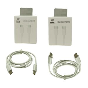 CABLE TIPO C MACHO A TIPO C MACHO TIME EN CAJA