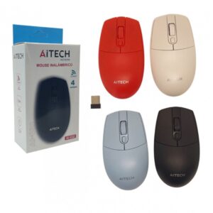MOUSE INALAMBRICO AITECH A PILAS