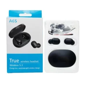 AURICULAR BLUETOOTH TRUE WIRELESS HEADSET A6S