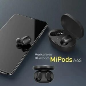 AURICULAR A6S BLUETOOTH CON BASE CARGADORA