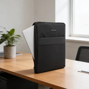 FUNDA EJECUTIVO PORTANOTEBOOK ACOLCHADA C/ BOLSILLO FRONTAL- 13 PULG- TRAVEL TECH