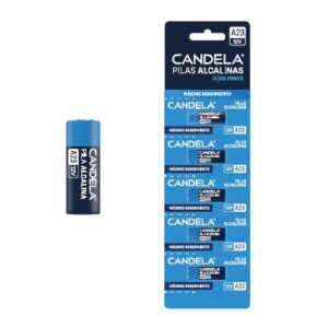 PILA A23 CANDELA X UNID – CTROL REMOTOS PORTONES ETC