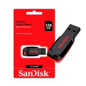 PENDRIVE SANDISK CRUZER BLADE 128GB USB 2.0 ORIGINAL
