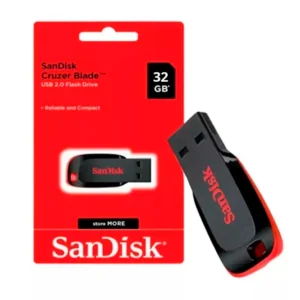 PENDRIVE SANDISK CRUZER BLADE 32GB USB 2.0 ORIGINAL