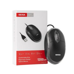 MOUSE SEISA LUMINOSO CON CALBE USB