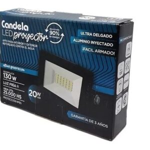 REFLECTOR 20W BLANCO FRÍO – CANDELA