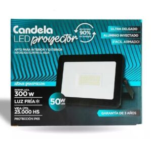 REFLECTOR 50W BLANCO FRÍO – CANDELA