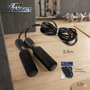SOGA RESISTENTE ANTIDESLIZANTE DE ENTRENAMIENTO SIST. RULEMANES-GYM – FIT ADDICT