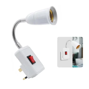 ADAPTADOR FLEXIBLE CON INTERRUPTOR PARA FOCO