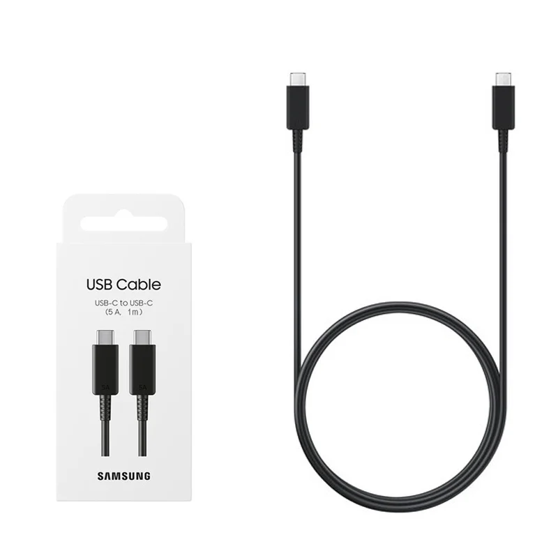 CABLE USB TYPE C A TYPE C SAMSUNG USB-C A USB-C 5A 1M