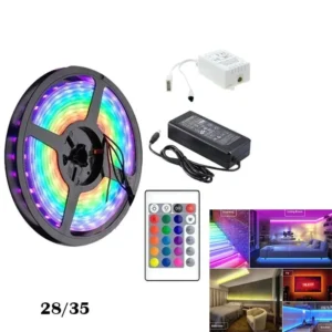 KIT TIRA LED RGB 2835  5 METROS