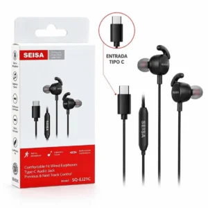 AURICULAR ENTRADA TIPO C SEISA – CTROL VOLUMEN